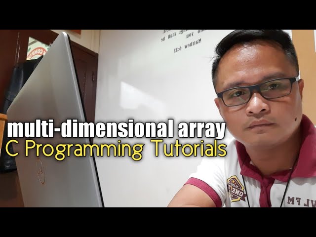 Multi-dimensional Array in C Programming