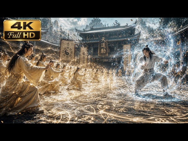 功夫小子獨闖全真教，破陣法敵萬人，原來他是武林頂級高手！ #武侠 #kungfu #李连杰 #movies #jetli #功夫