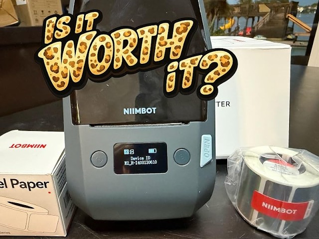 I Made HOLOGRAPHIC Peptide Labels With This Tiny Printer  | NIIMBOT M2 Label like a professional!