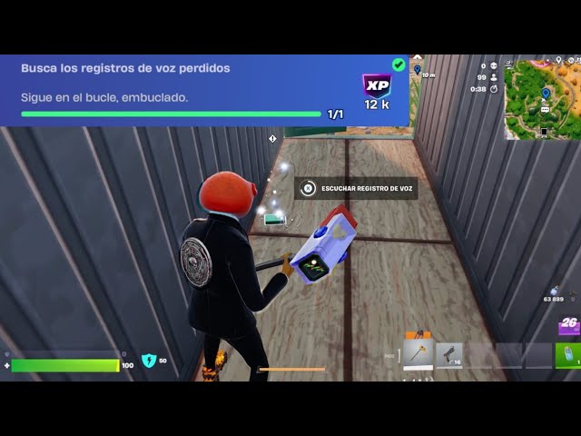 Fortnite Week 7 Quests - Find the missing voice logs