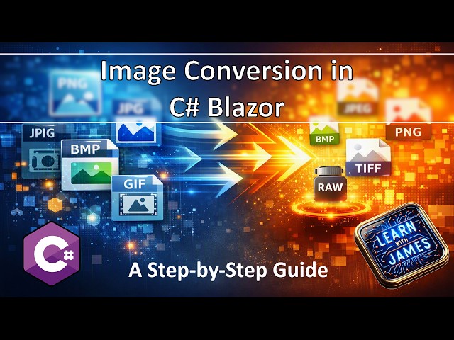 Image Conversion in C# Blazor Step-By-Step Tutorial