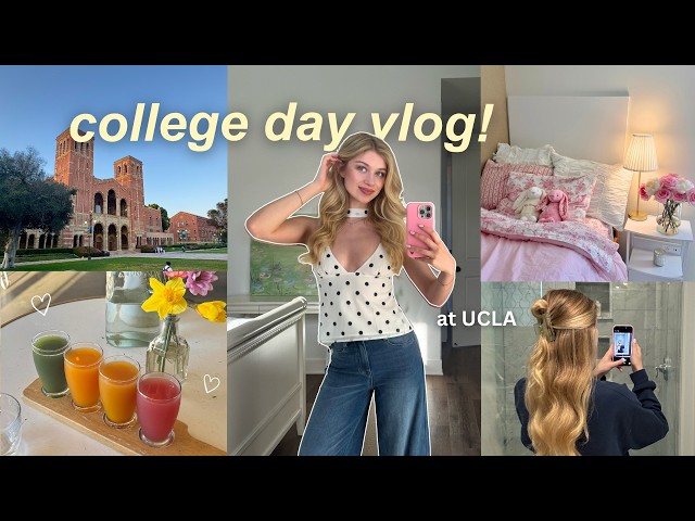 COLLEGE DAY IN MY LIFE VLOG at UCLA