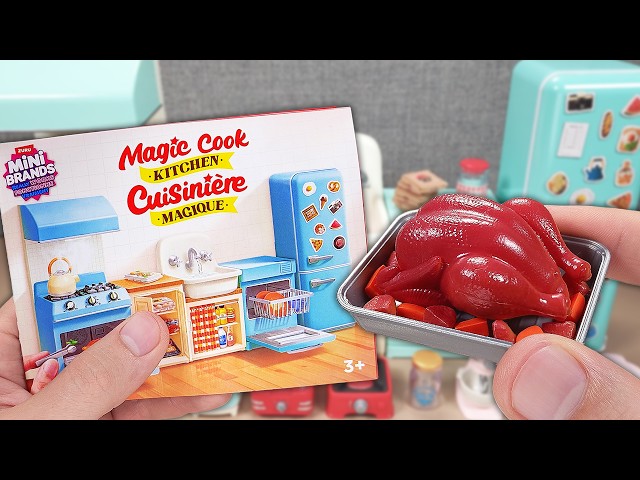 Trying the Mini Brands Magic Cook Kitchen to See If It Really Works!