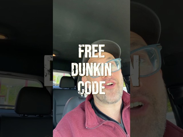 Dunkin’ Donuts dropped another code for a hot or iced coffee. #Sale #Coupon #Coffee
