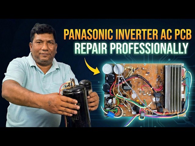 Panasonic inverter AC pcb Repairing done