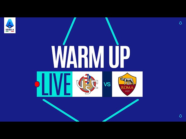 🔴 LIVE | Warm up | CREMONESE-ROMA | Serie A Enilive 2025/26