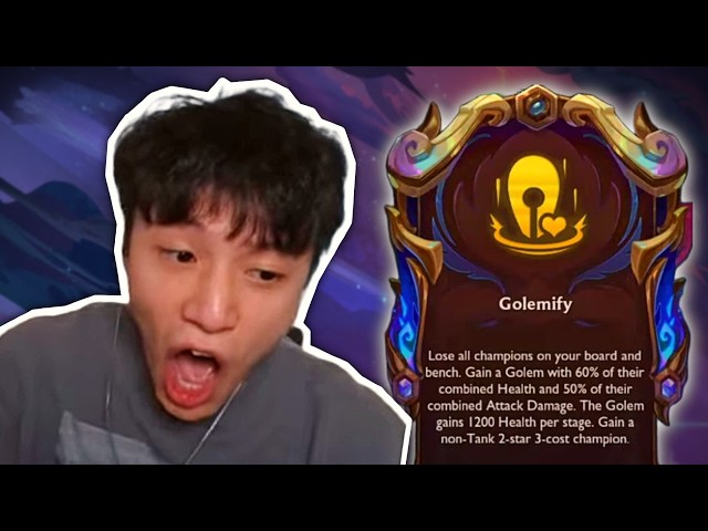 I Took The NEW Golemify AND DOMINATED in TFT Set 16