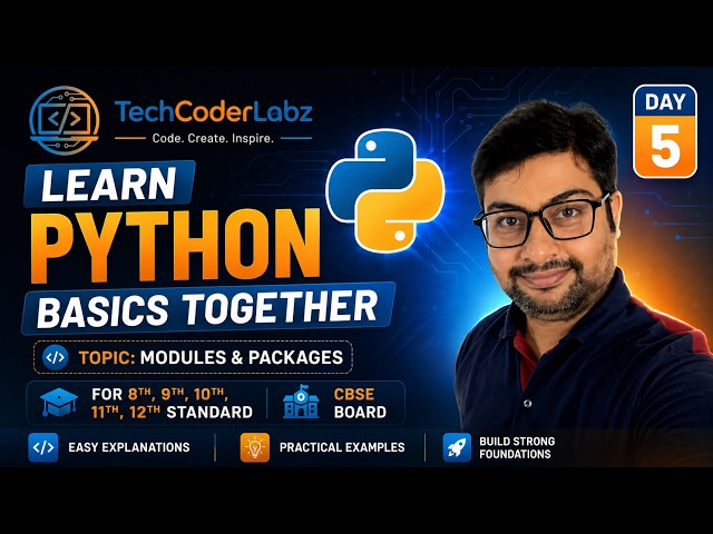 #Learn #Python: Modules & Packages #Tutorial | #Beginner #Friendly