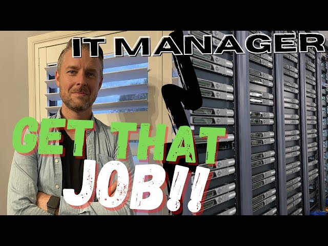 Top Tips For Nailing Your IT Manager Interview