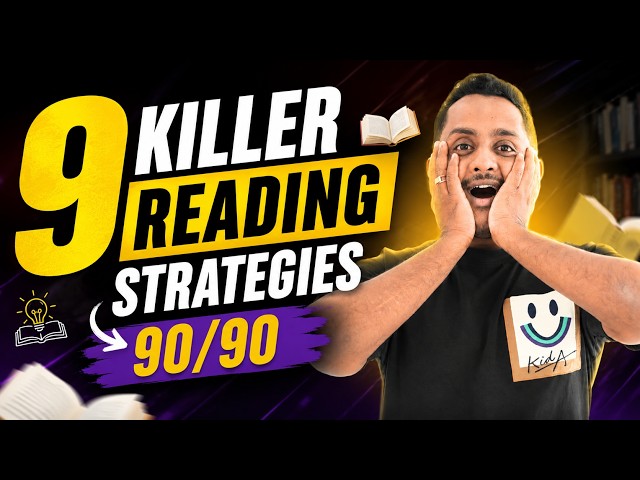 9 KILLER READING STRATEGIES 90/90 METHOD!