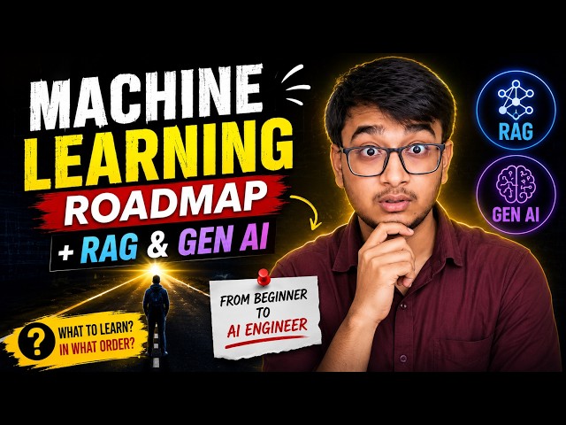 🚀 Stop Learning ML the Wrong Way | Complete AI Roadmap 🤖