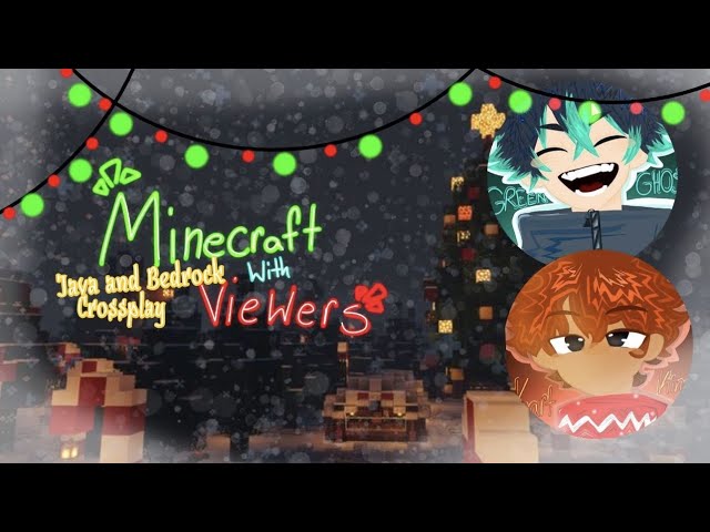 🟢🔴 MINECRAFT LIVE JAVA BEDROCK CROSSPLAY  WITH VIEWERS 🔴🟢 #LIVE #ROBLOX #GZC