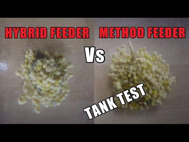 METHOD FEEDER or HYBRID FEEDER? TANK TESTED | THE BEST FEEDER FOR CARP | ROB WOOTTON, FEEDER FISHING