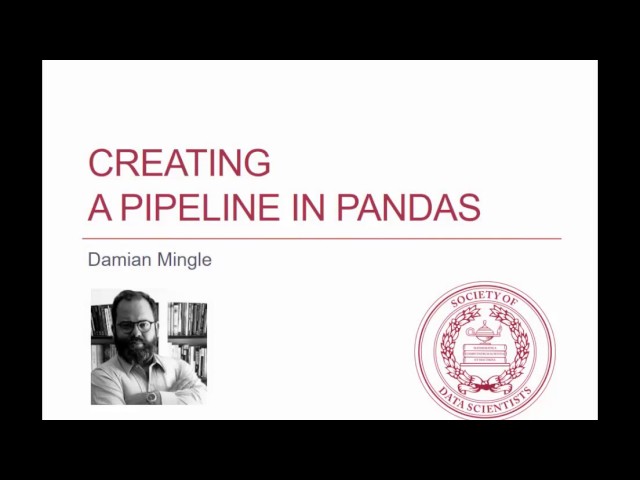Pandas Python Tutorial: Creating a Pipeline in Pandas