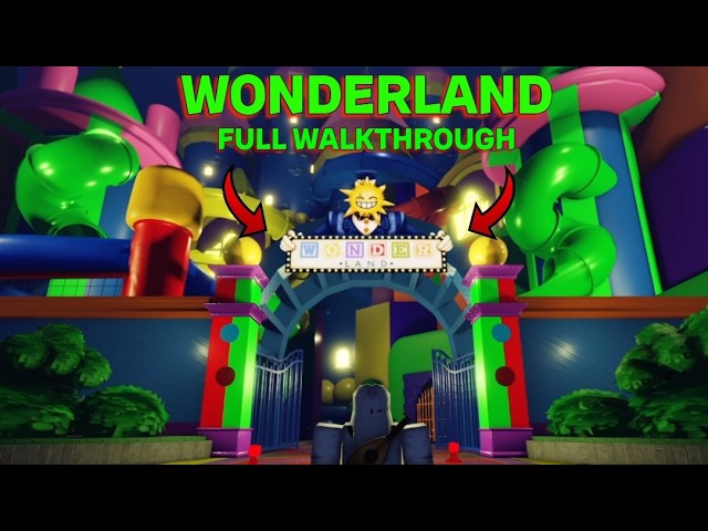 Wonderland Walkthrough (All Codes) | Roblox