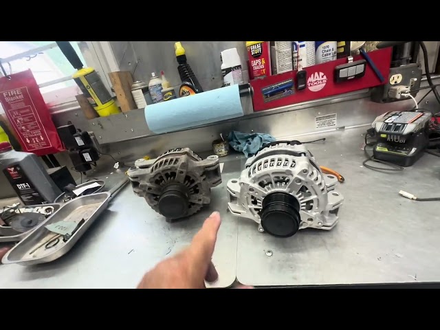 2011 Jeep Grand Cherokee Alternator 3.6 Replacement 