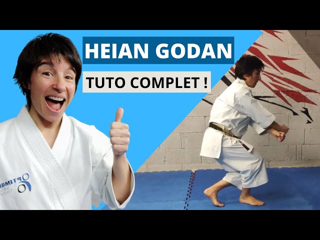 Comment faire le kata HEIAN GODAN : TUTO COMPLET - Jessica et Sabrina Buil