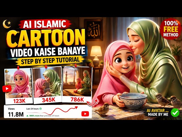 ​How to Create Islamic Videos with Flow AI🕌|Step-by-Step AI Tutorial| How to Use Flow Ai🌸| Ai
