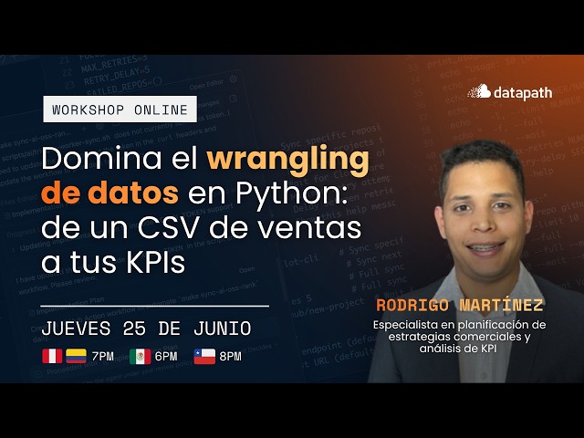 Domina el Wrangling de Datos en Python y transforma un CSV de ventas en KPIs