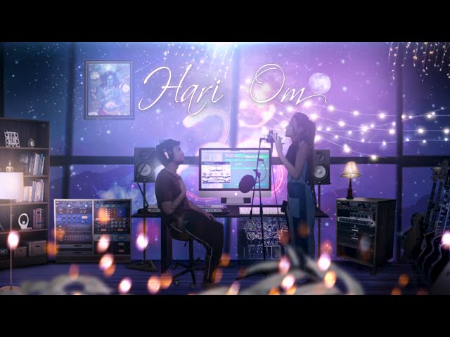 Hari Om 🎧| World's first Lofi relaxing Mantra | Meditation Music | Agam | Rayna | Jahnavi Harrison