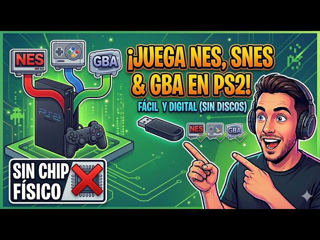 How to Play NES, SNES and GBA on PS2 | Playstation 2 Emulators 2026