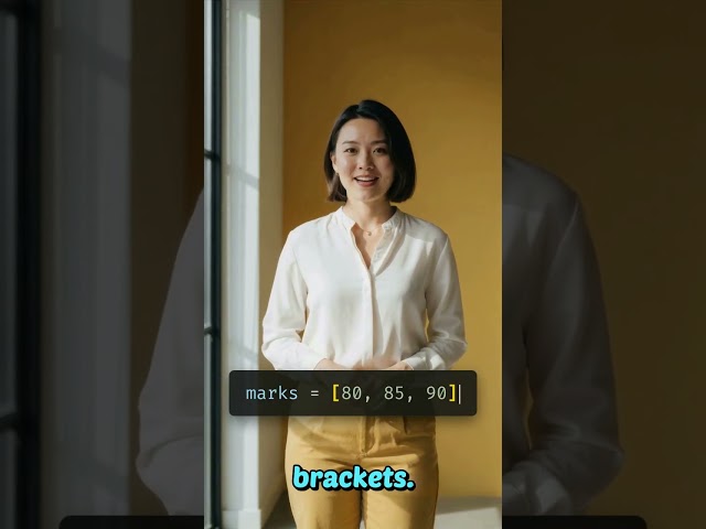 Python Lists Explained for Beginners | Python Basics #python #pythonforbeginners #coding #shorts