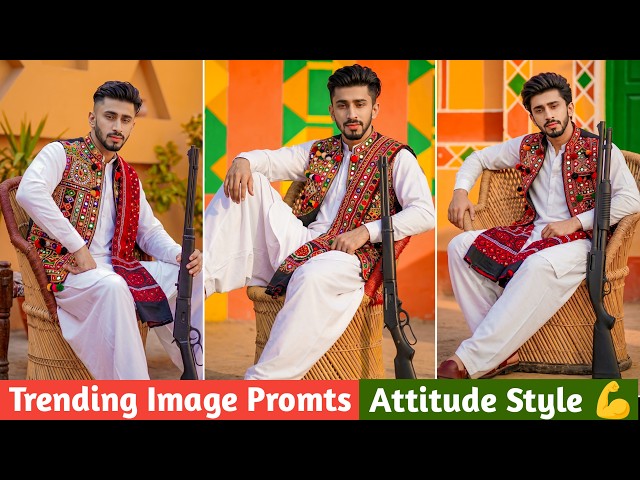 Village King Style AI Image Prompt | Trending TikTok Editing 🔥