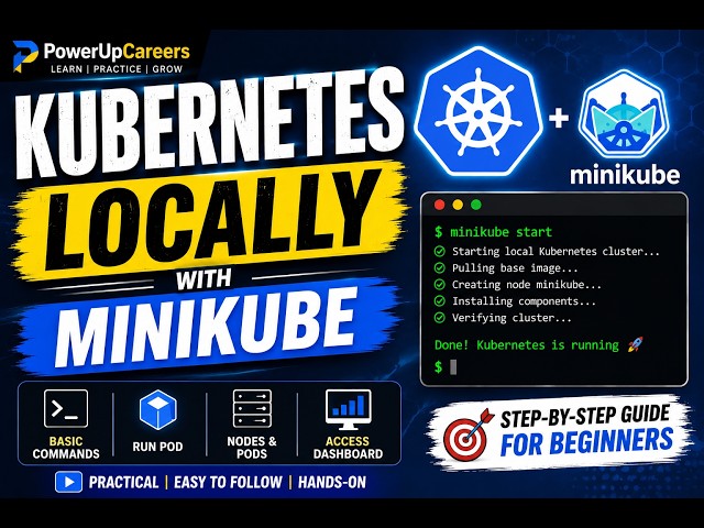 Kubernetes Setup Locally with Minikube | Step-by-Step Guide for Beginners