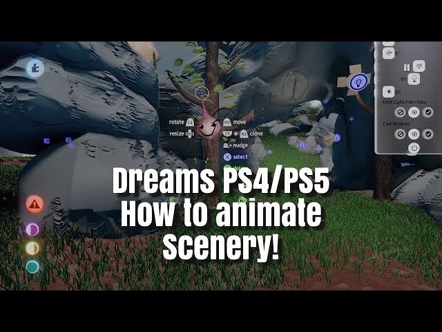 Dreams PS5/PS4 Animation Tutorial (Animated Scenery)