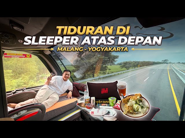 MULAI Rp 210.000 Malang Ke Yogya Naik Bus Tingkat Se-Mewah ini 😍 MTrans #2