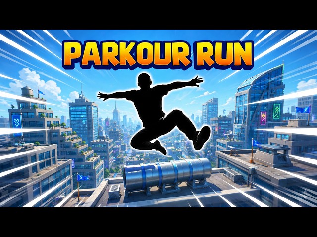 Immersive Interactive Warm-Up | ROOFTOP PARKOUR RUN 🏙️ | Viral Obstacle Challenge