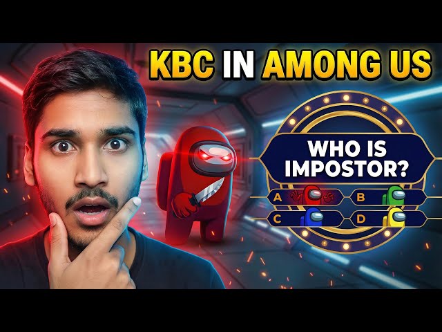 🔴 LIVE Among Us 😱 Hide & Seek + KBC 📚❓ 40 Likes and I will eat 🌶️💀