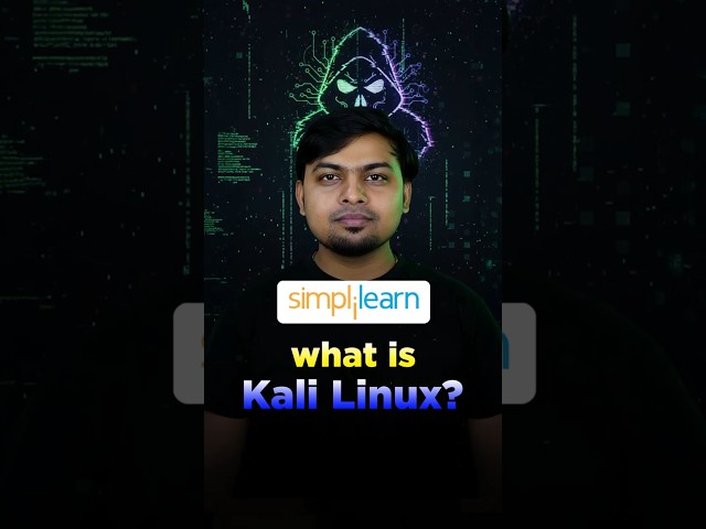 🔥What is Kali Linux?  #shorts #simplilearn