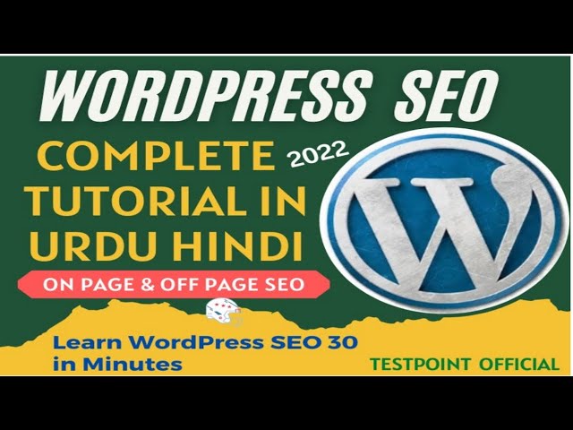 WordPress SEO complete tutorial for beginners in Urdu hindi| How to do WordPress SEO|
