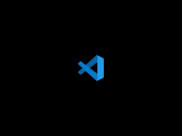 vs code icon animation made using manim