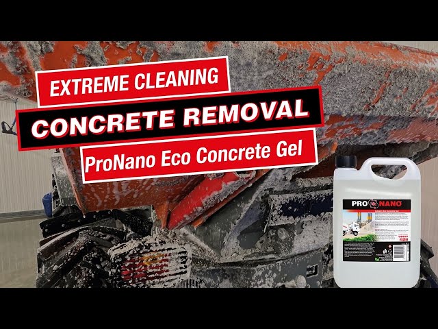 REMOVING CONCRETE HAS NEVER BEEN THIS EASY - Discover ProNano Eco Concrete Gel! 🤩✨