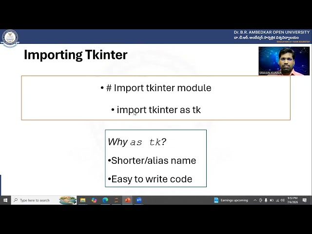 Programming with Python: Unit-11: Graphical User Interface