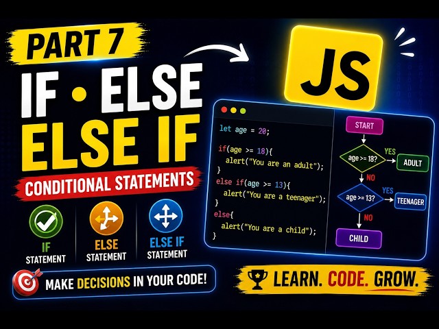 if else statements in 5 minutes