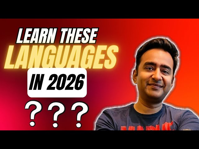 Top 5 Programming Languages for 2026 (Beginner to Job-Ready)