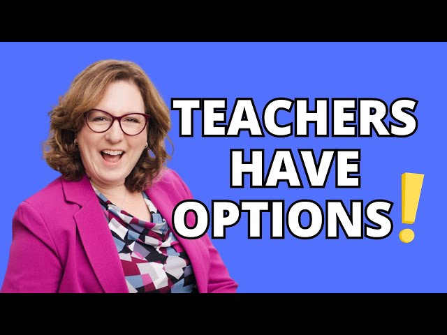 The BEST jobs for teachers leaving the classroom (not admin!)