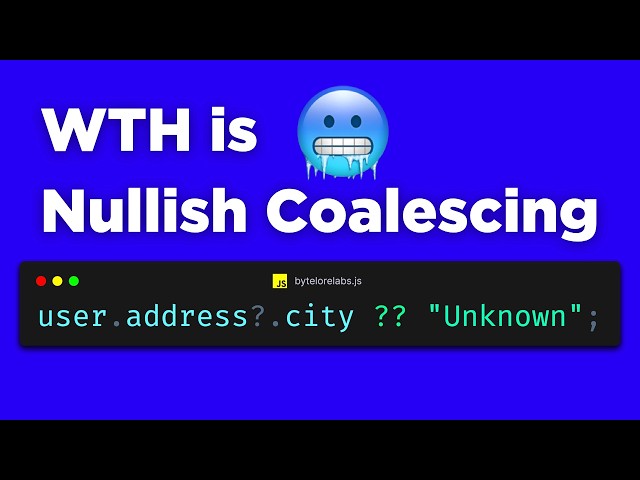 JavaScript Optional Chaining (?.) vs Nullish Coalescing (??) Explained