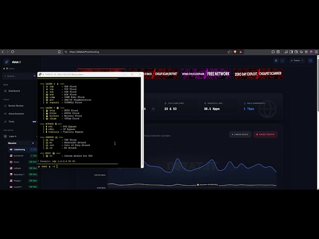 THOR Exploit Bypass 170K - How to hit 1TBPS with private exploit, how to load bots into botnet