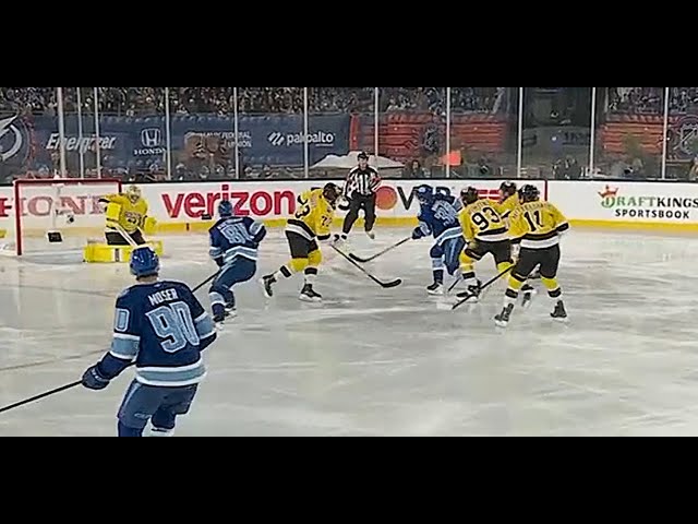 11 SECONDS INTO THE GAME - Hagel Opens the Scoring