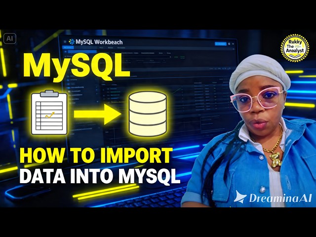 🚀 Learn How to Import Data into MySQL | Beginner-Friendly Tutorial