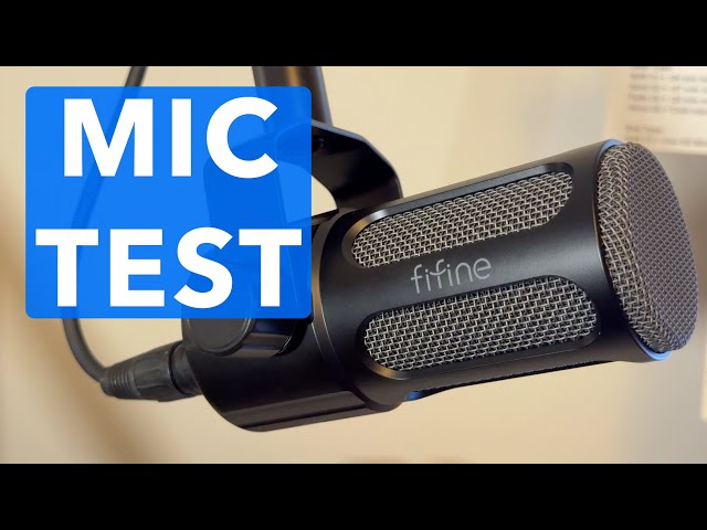 FiFine Tank1 Microphone (XLR)-High Quality & Affordable!