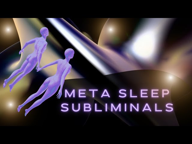 8HR ✨ SUBLIMINAL Sleep Meta Programming, Inaudible Version (144 Meta-Affirmations) 396Hz