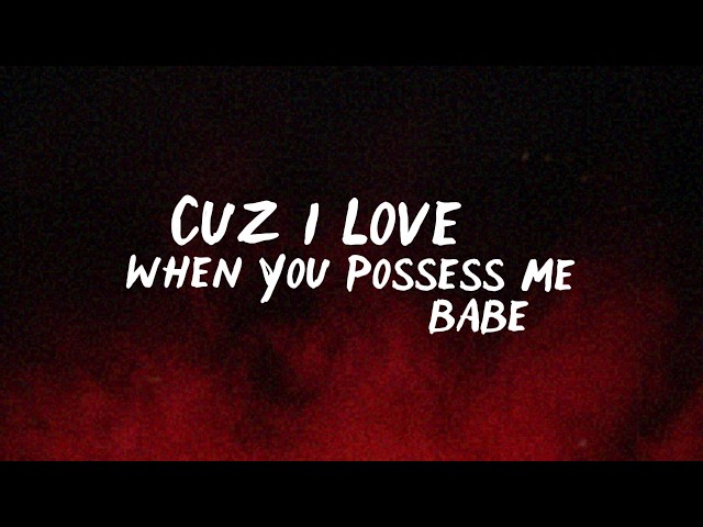 SLOWBURN — POSSESSION (Official Lyric Video)