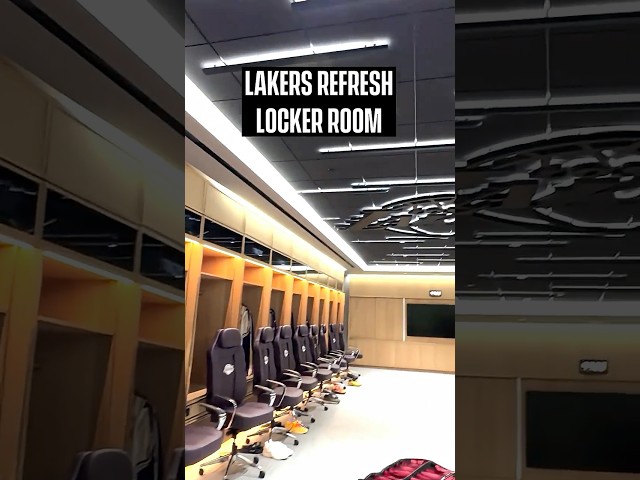 Lakers New Locker Room Tour