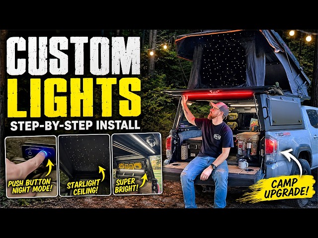 How To Install Truck Camping Lights: DIY the RIGHT Way! (Looks FACTORY!)