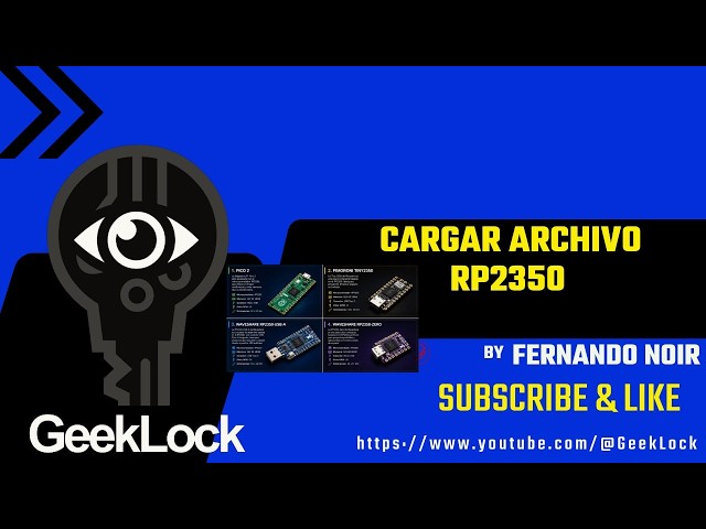 HOW TO FLASH RP2350 FILE BY FERNANDO MOIR